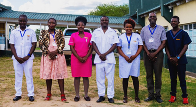 Key staff at Grace Life Clinic